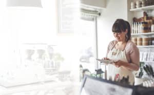 women store owner